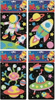 Mozaika vesmír 23x16 cm (1689)