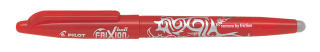 Gumovací pero PILOT Frixion 0,7 mm - červená 2064-002 (993007)